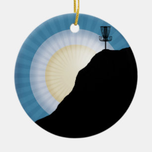 Band op een berg keramisch ornament