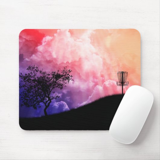 Band op een heuvel muismat (Met muis)