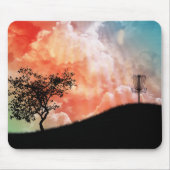 Band op een heuvel muismat (Voorkant)