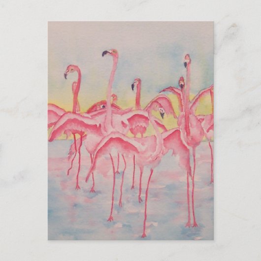 BAND OP HET RUN BRIEFKAART (Voorkant)