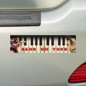 Band op Tour Bumpersticker (Op auto)