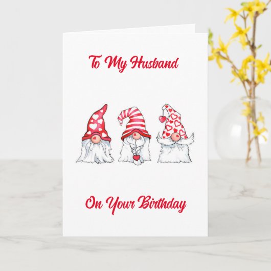 BAND OP "UW BIRTHDAY"-KAART KAART (Gele Bloem)