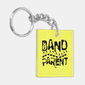 Band Ouder Muzieknoten Sleutelhanger (Voorkant Links)