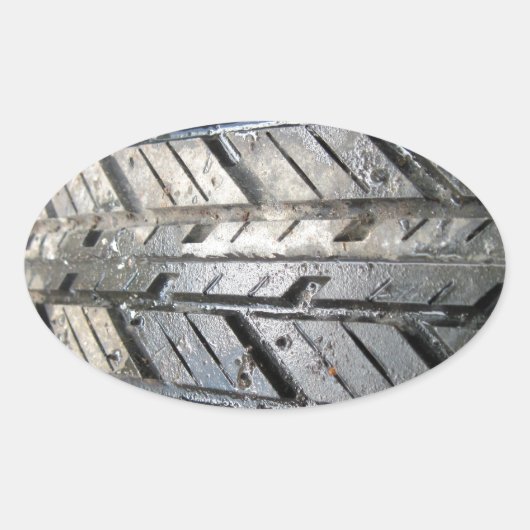 Band Ovale Sticker (Voorkant)