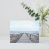 Band over Beach tot Zee Briefkaart (Staand voorkant)