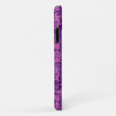 Band over Fuchsia Digital Camo Case-Mate iPhone Case (Achterkant/rechts)