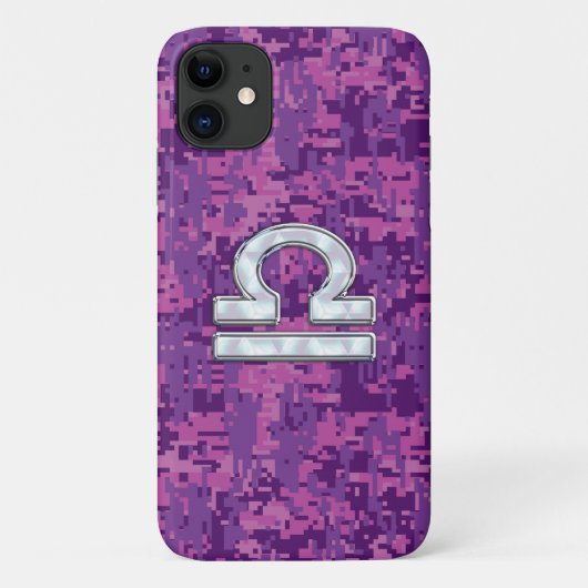 Band over Fuchsia Digital Camo Case-Mate iPhone Case (Achterkant)