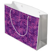 Band over Fuchsia Digital Camo Large Cadeautasje (Achterkant Gekanteld)