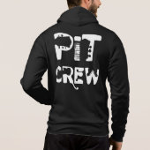Band Pit Crew Muzikale Tekst Hoodie (Achterkant)