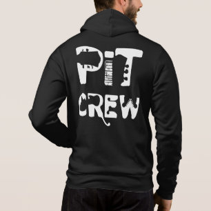Band Pit Crew Muzikale Tekst Hoodie