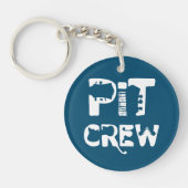 Band Pit Crew Muzikale Tekst Sleutelhanger (Voorkant)