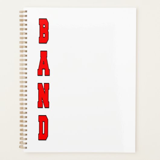 Band Planner (Voorkant)
