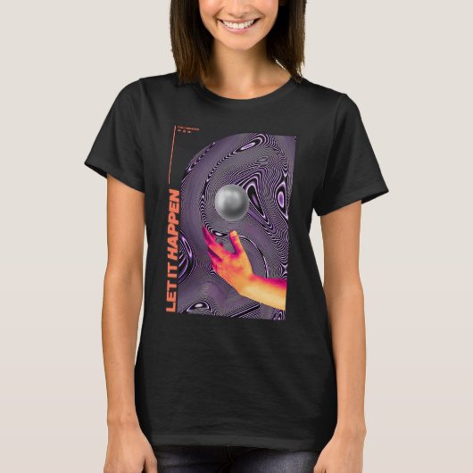 Band Psychedelic Rock Poster T-shirt (Voorkant)