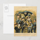 Band-repetitie Briefkaart (Voorkant / Achterkant)