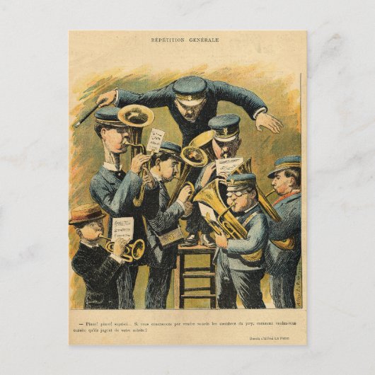 Band-repetitie Briefkaart (Voorkant)