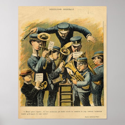 Band-repetitie Poster (Voorkant)