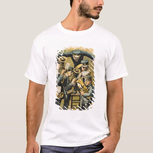 Band-repetitie T-shirt (Voorkant)