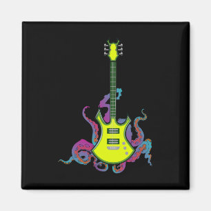 Band Rock and Roll Guitars voor Men Band T-shirt 1 Magneet