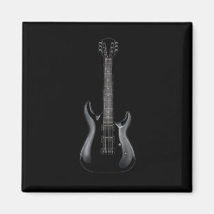 Band Rock and Roll Guitars voor Men Band T-shirt 1 Magneet