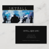 Band, rock, Singers Performance Entertainment Visitekaartje (Voorkant / Achterkant)