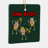 Band Rocks Keramisch Ornament (Rechts)