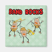Band Rocks Magneet (Voorkant)