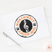 band ronde sticker (Envelop)