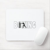 Band Sandbag Boxer voor mannelijke jongens Muismat (Met muis)