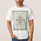  Band Saw Mill Patent T-shirt (Voorkant)