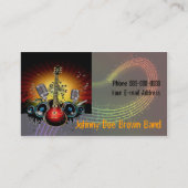 Band Singer Visitekaartje (Voorkant)