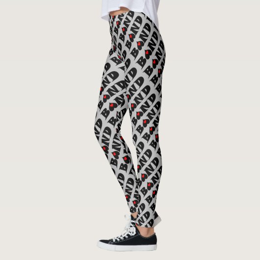 Band Small Heart Leggings (Links)
