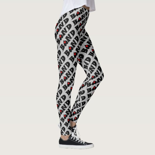 Band Small Heart Leggings (Rechts)