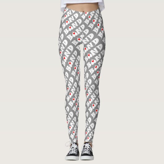 Band Small Heart Leggings (Voorkant)