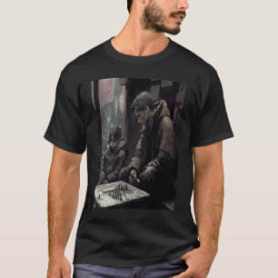 Band-spellen, koning, vader en dochter-spellen t-shirt