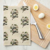 Band-staartduif - Audubon's vogels in Amerika Theedoek (Quarter Fold)