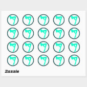 Band-Sticker Ronde Sticker (Vel)