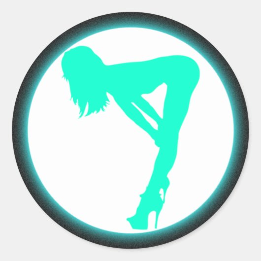 Band-Sticker Ronde Sticker (Voorkant)