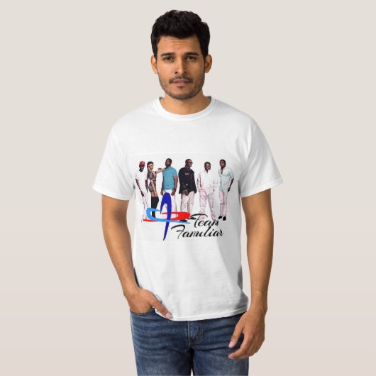 BAND T-SHIRT (Voorkant volledig)