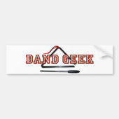 Band tandwielklepsticker bumpersticker (Voorkant)