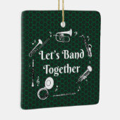 Band Together Keramisch Ornament (Rechts)