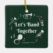 Band Together Keramisch Ornament (Voorkant)