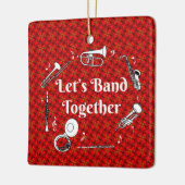 Band Together Keramisch Ornament (Links)