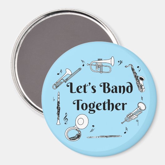Band Together Magneet (Voorkant / Achterkant)
