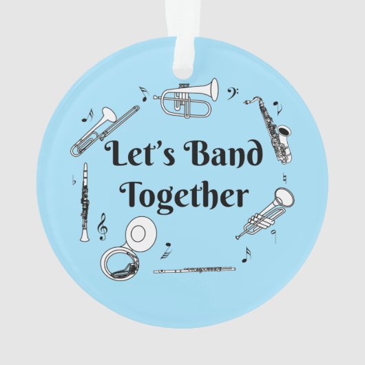 Band Together Ornament (achterkant)