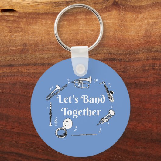 Band Together Sleutelhanger (Voorkant)