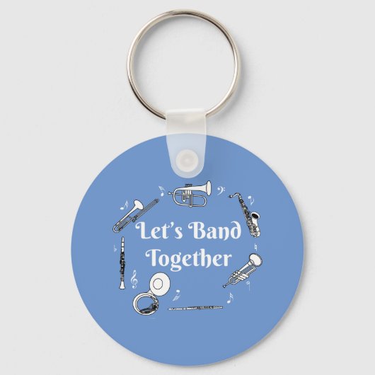 Band Together Sleutelhanger (Achterkant)