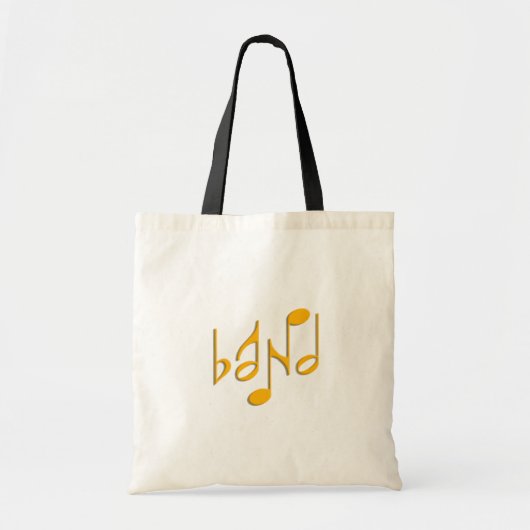 band tote bag (Voorkant)