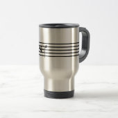 Band Travel Mug Reisbeker (Voorkant rechts)
