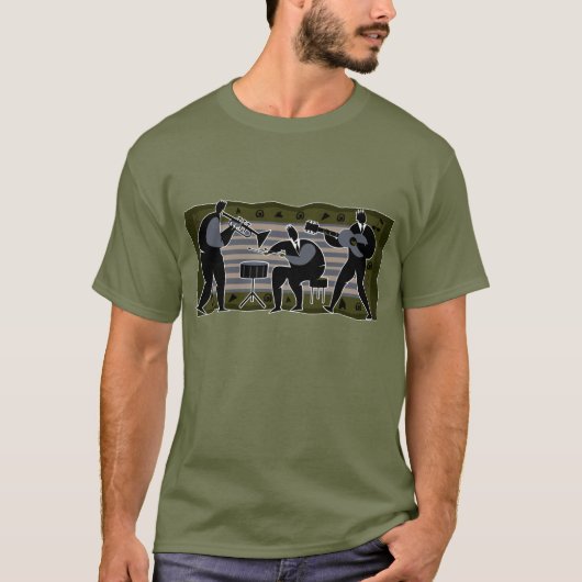 Band Trio T-shirt (Voorkant)