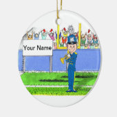 Band, trompet - Mannelijk Keramisch Ornament (Links)